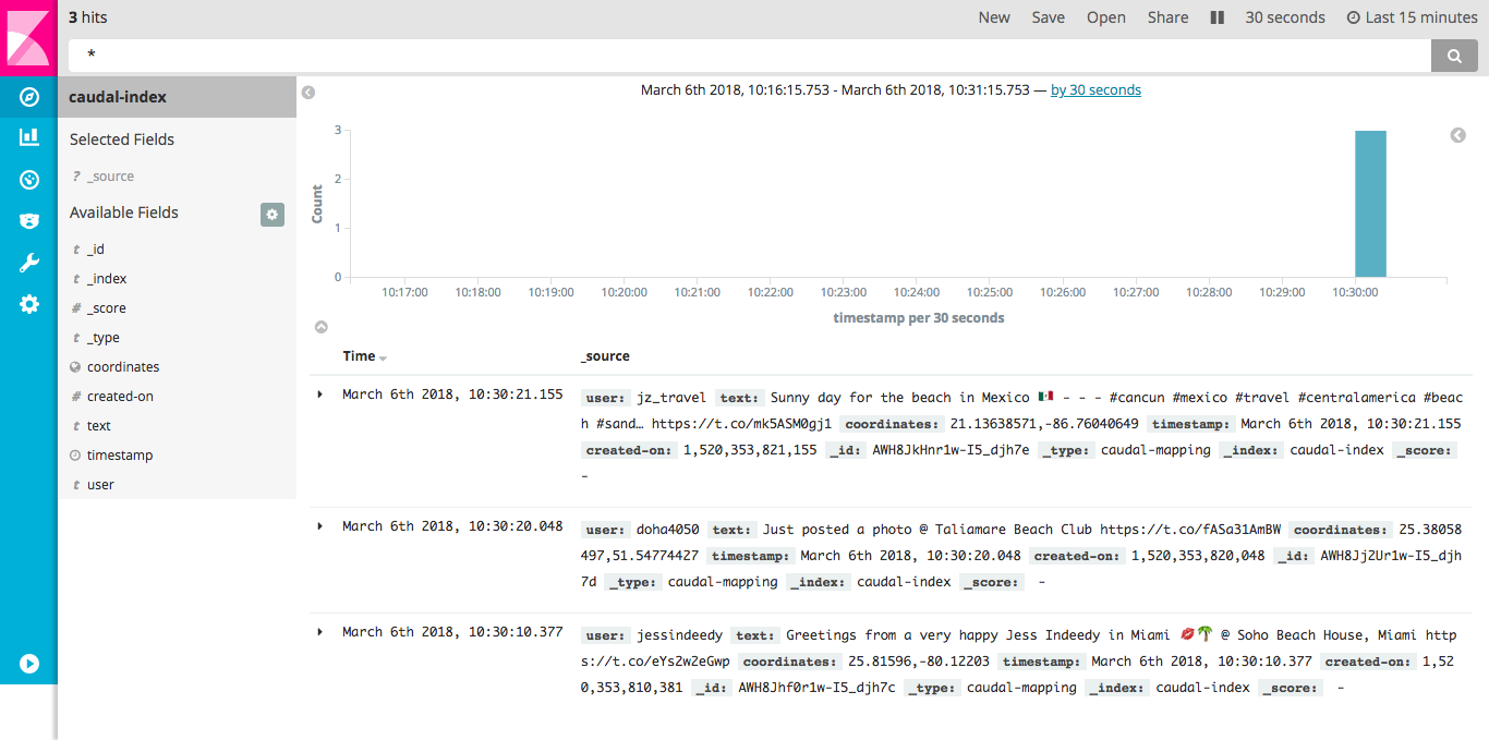 Kibana: Discovery